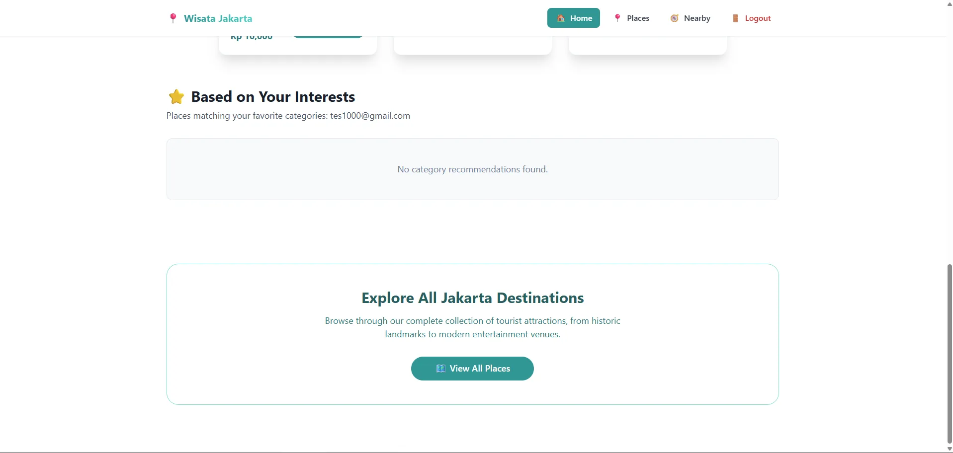 Wisata Jakarta screenshot 2